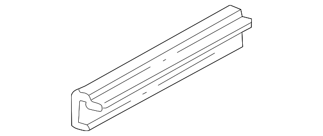 10410058 Деталь WEATHERSTRIP RETAINER, RIGHT