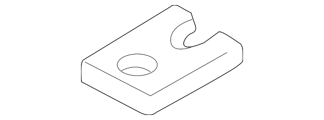 10178052 Деталь STRIKER PLATE, RIGHT