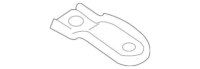 1786182Z00 Деталь RADIATOR ASSY UPPER BRACKET, RIGHT