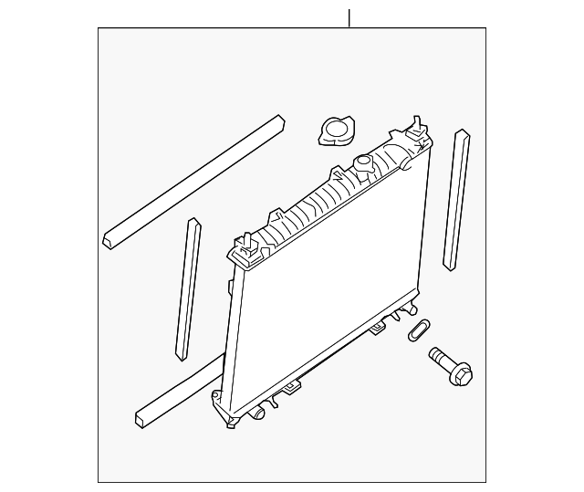 1770082Z80 Деталь RADIATOR ASSY