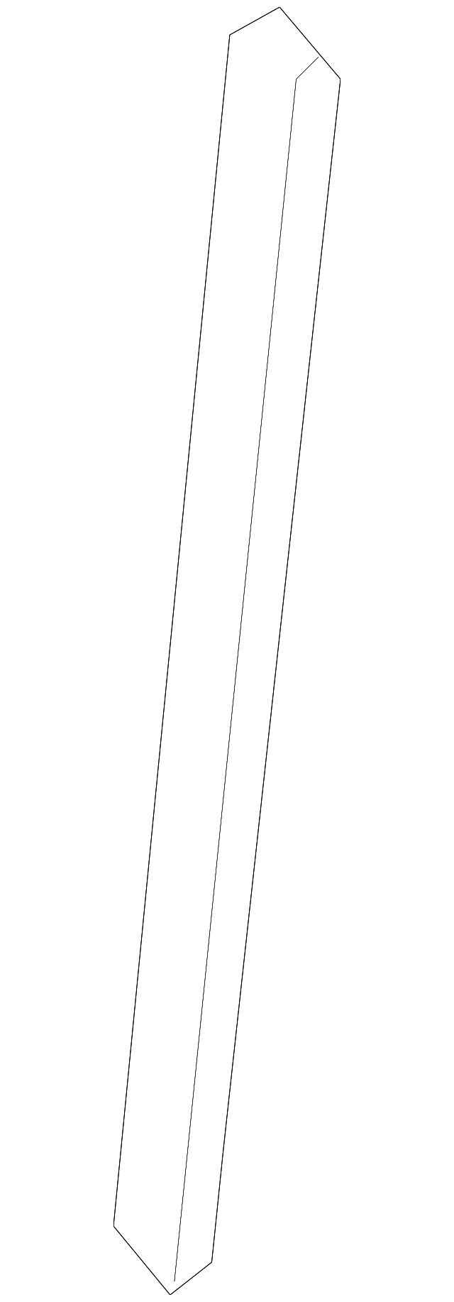 1773182Z10 Деталь RADIATOR ASSY SIDE SEAL, LEFT