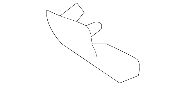 1794182Z10 Деталь OVERFLOW HOSE CLIP