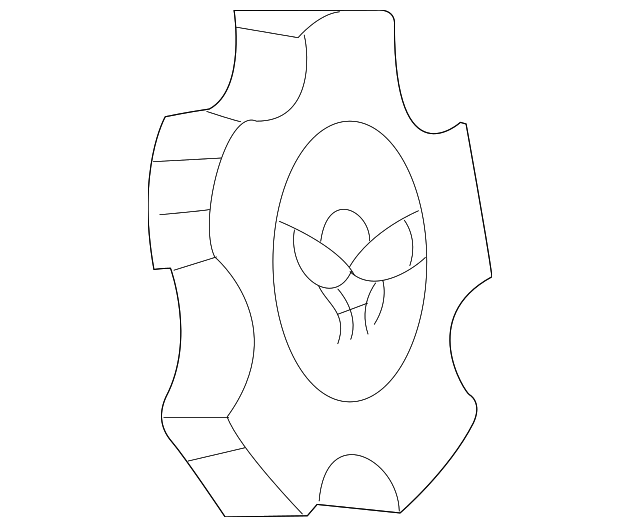 9593802 Деталь CENTER CAP