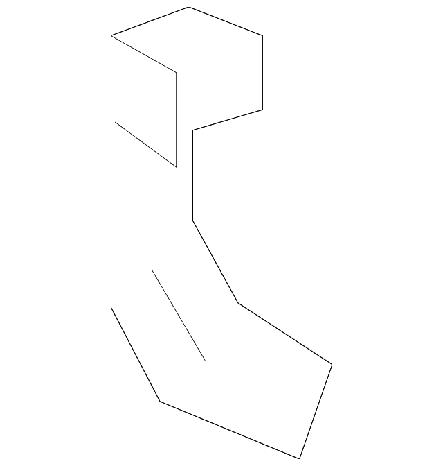 57232-2G000 Деталь PRESSURE LINE BRACKET