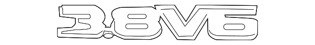 MR557090 Деталь NAMEPLATE