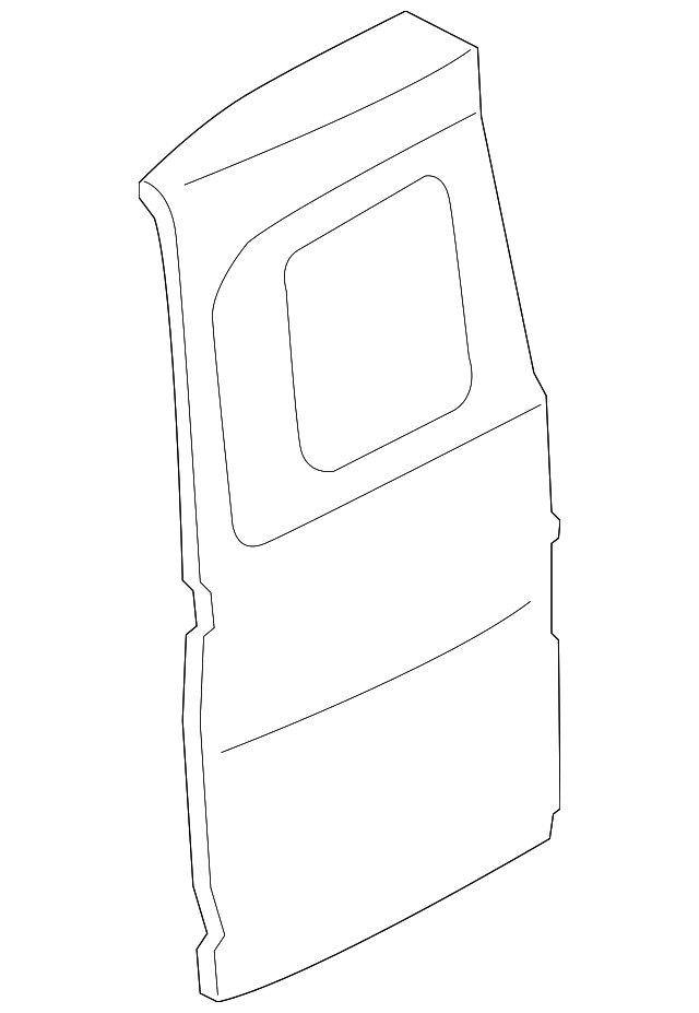 19317355 Деталь DOOR SHELL, LEFT