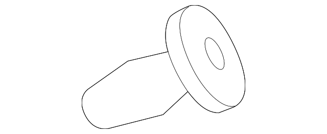 19317529 Деталь DOOR SHELL PLUG, LEFT