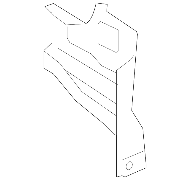 57666-0C021 Деталь SIDE PANEL, LEFT