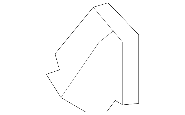 58388-0C020 Деталь SIDE PANEL REINF PLATE, RIGHT