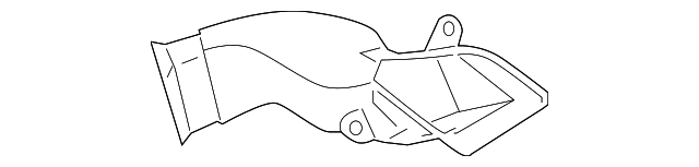 NE51-60-190 Деталь DEFROSTER DUCT, RIGHT