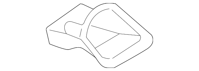 NE51-60-180 Деталь DEFROSTER DUCT, LEFT