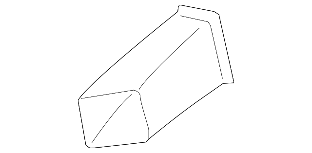 NE51-60-192 Деталь DEFROSTER DUCT, LEFT