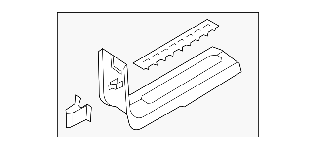 BB5Z-7813208-AB Деталь SCUFF PLATE, RIGHT