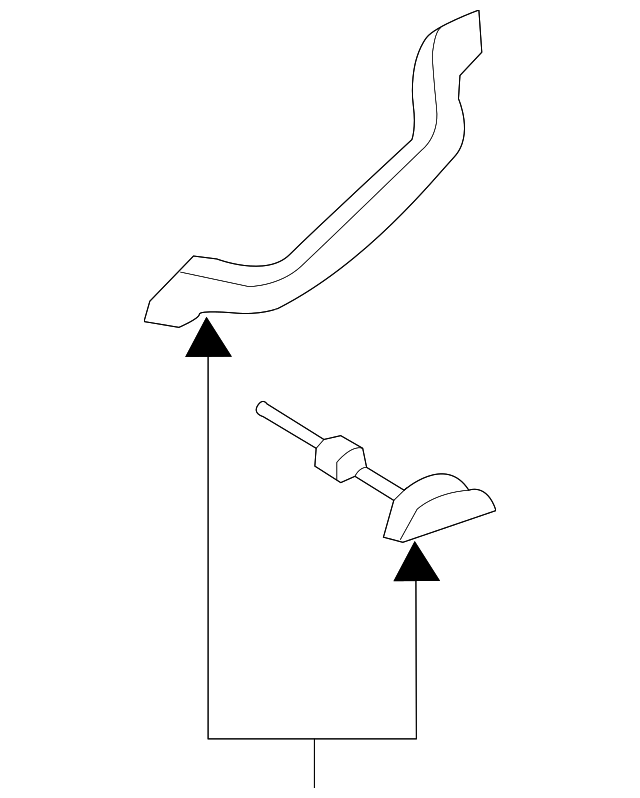 BB5Z-7831406-AD Деталь HANDLE, RIGHT