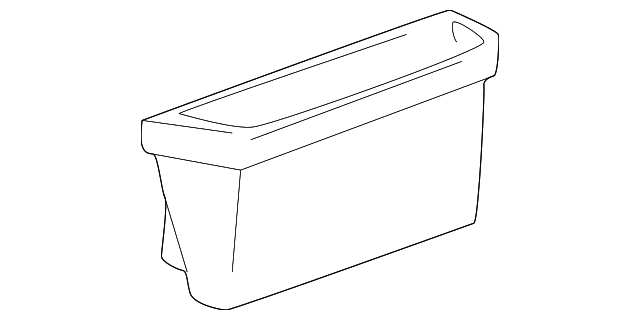 F2UZ15115A00A Деталь STORAGE COMPART