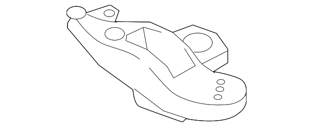 4F0-199-352-N Деталь MOUNT BRACKET, RIGHT