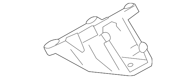 4F0-199-307-AE Деталь MOUNT SUPPORT, LEFT