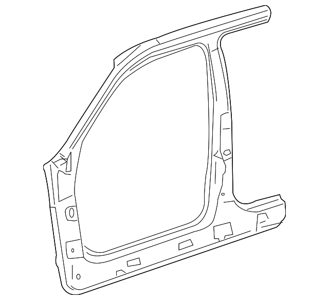 ZZCA-71-350 Деталь APERTURE PANEL, LEFT