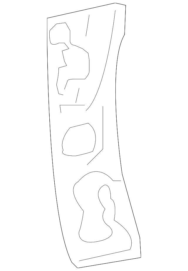 ZZC0-70-210 Деталь INNER HINGE PLR, RIGHT