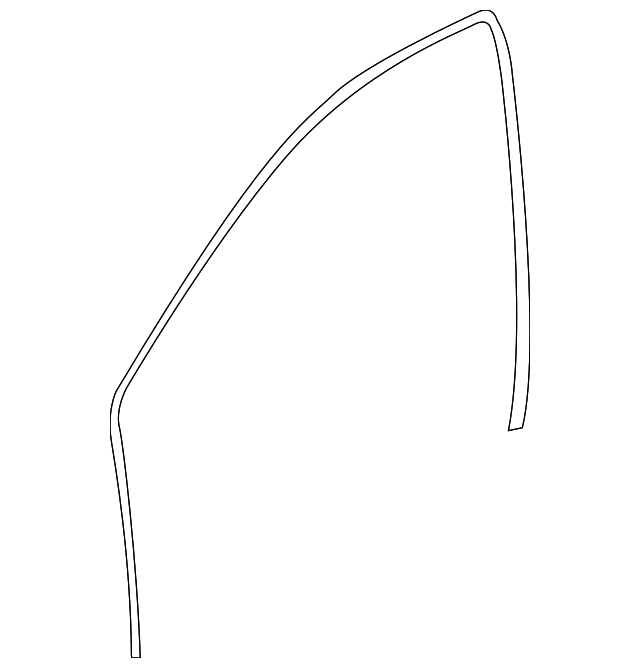 5074642AH Деталь SURROUND W'STRIP, RIGHT