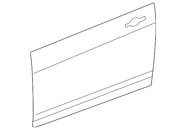 68079281AA Деталь OUTER PANEL, LEFT