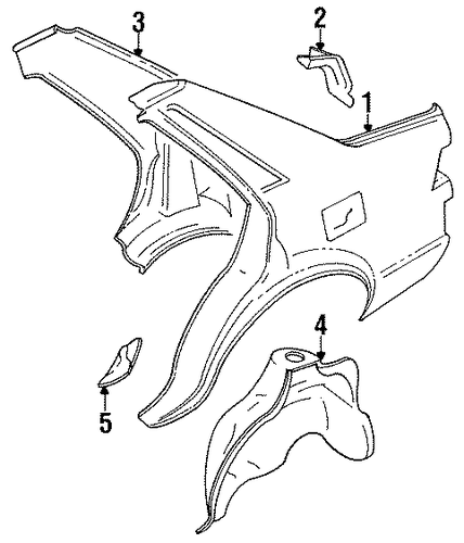 GLC QUARTER PANEL