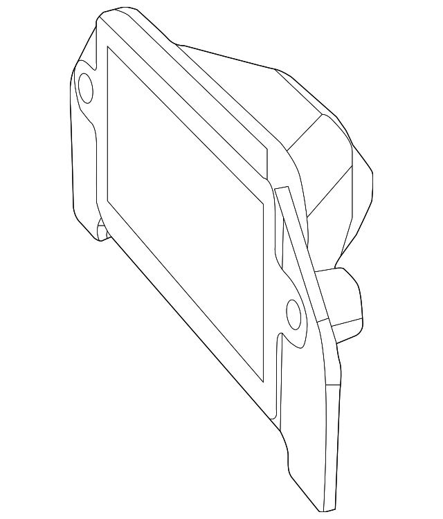68211290AB LICENSE LAMP, LEFT