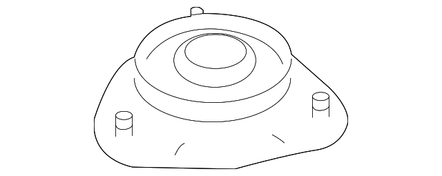 SU003-05801 Деталь STRUT MOUNT, RIGHT