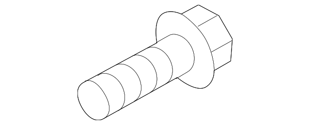 SU003-02818 Деталь STRUT LOWER BOLT, LEFT