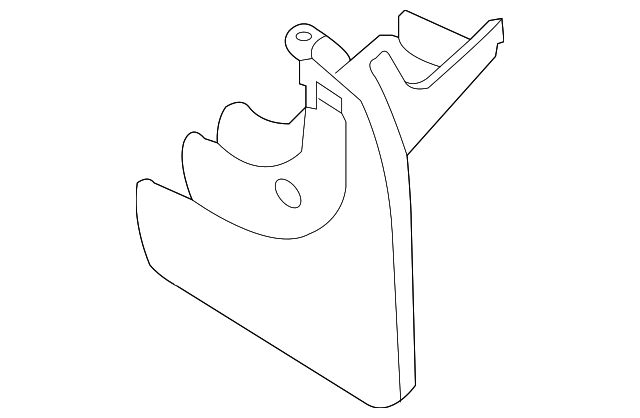 93820-5Z000 Деталь MUD GUARD, RIGHT