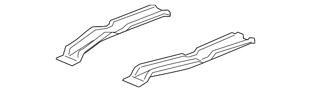15083534 Деталь REAR RAIL, LEFT