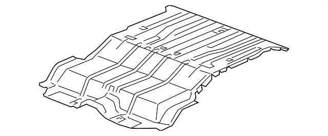 25996789 Деталь REAR FLOOR PAN