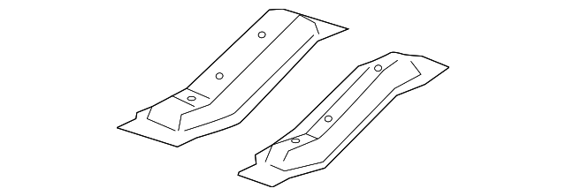 15295452 Деталь CENTER RAIL, LEFT