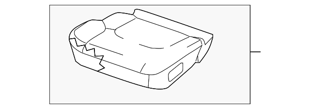 87350-ZP62A Деталь CUSHION ASSY