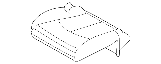 87322-3JW7D Деталь CUSHION COVER, LEFT