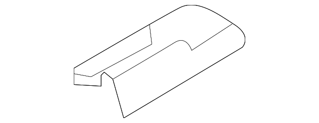87508-1JA0C Деталь TRACK END COVER, LEFT