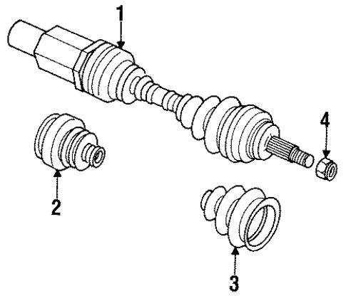 Intrepid DRIVE AXLES