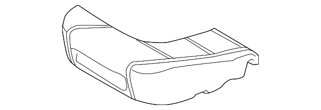 71512-06350 Деталь SEAT CUSHION PAD, LEFT