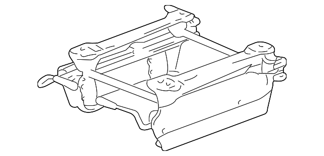 89043099 SEAT ADJUSTER, LEFT