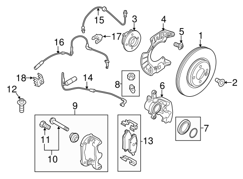 Cooper Paceman FRONT BRAKES