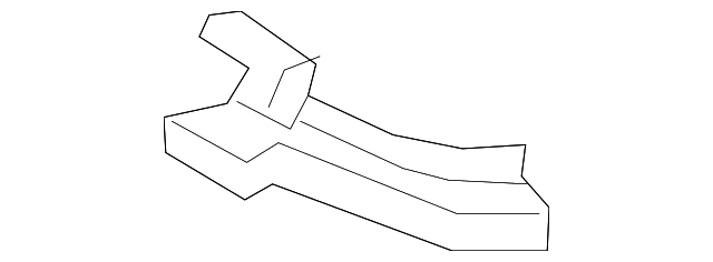 8U0-810-376 Деталь SOUND ABSORBER, LEFT