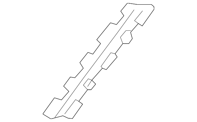 8U0-810-219-A Деталь UPPER REINF, LEFT