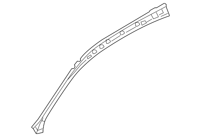 8U0-810-179-B Деталь INNER W/S PILLAR, LEFT
