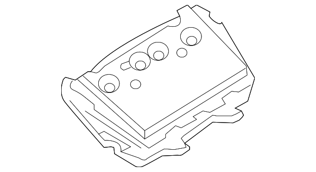 1HT92BD1AA Деталь DRIVER INFO CENTER MODULE