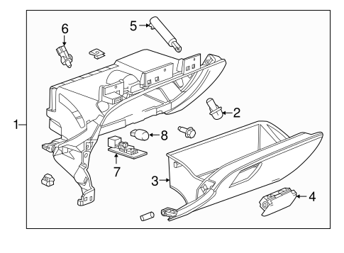 Impala GLOVE BOX