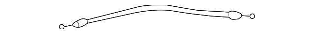 69750-0E010 LOCK CABLE, RIGHT