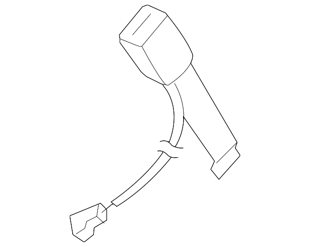 64631XA01AJC Деталь BUCKLE, LEFT