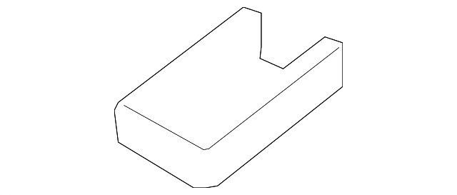 88561-2G000S8 Деталь TRACK END COVER, RIGHT