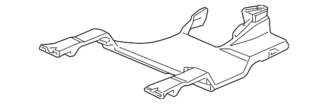 83331-SCV-A01 Деталь DUCT ASSY., RR. HEATER