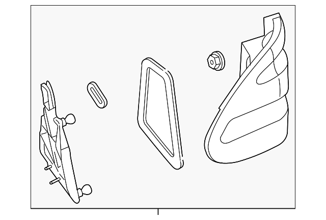 211-820-27-64 Деталь TAIL LAMP ASSY, LEFT